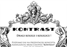 Prezentacija koncepta časopisa "Kontrast"